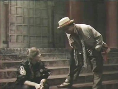Still from The Happiness Patrol (1)