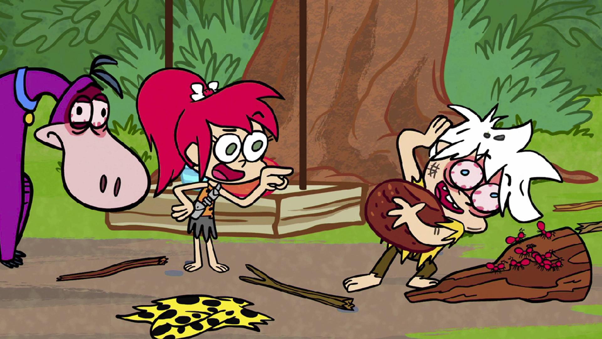 Still from Caveman Begins