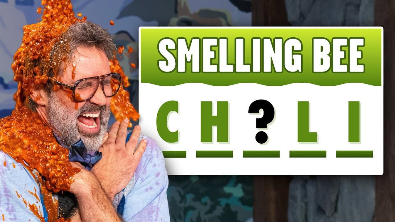 Still from Extreme Smelling Bee Challenge