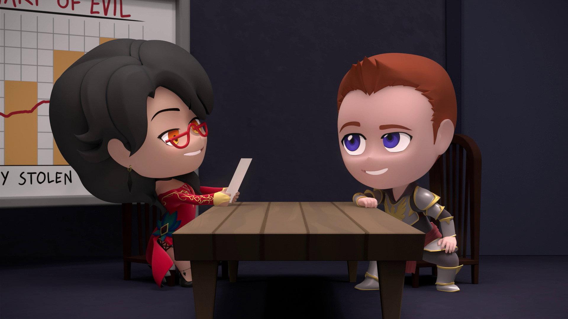 Still from Evil Interview
