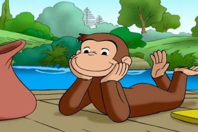 Still from Curious George Goes Up the River