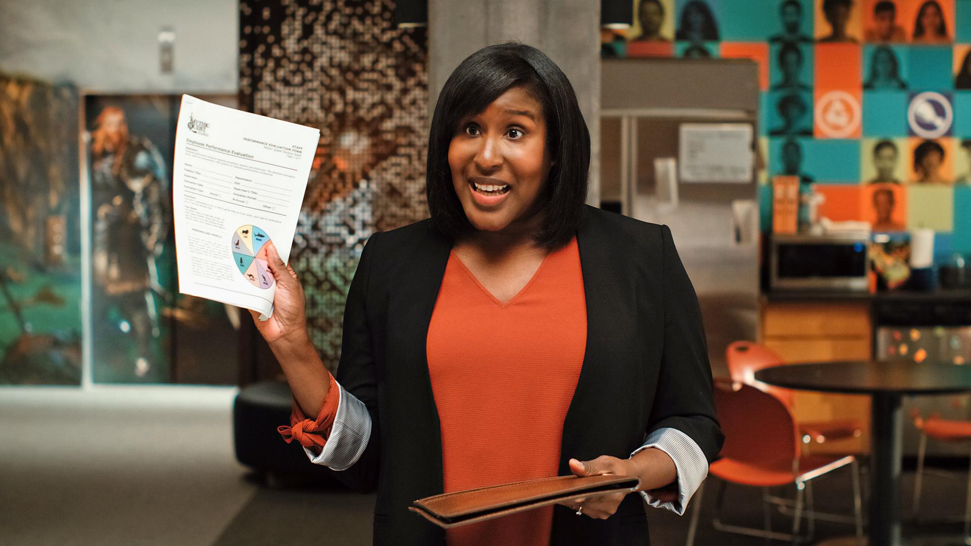 Still from Please Sign Here