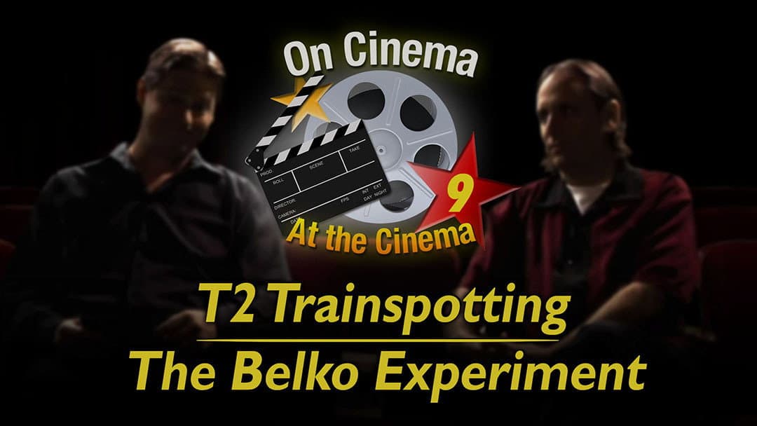 Still from 'T2 Trainspotting' and 'The Belko Experiment'