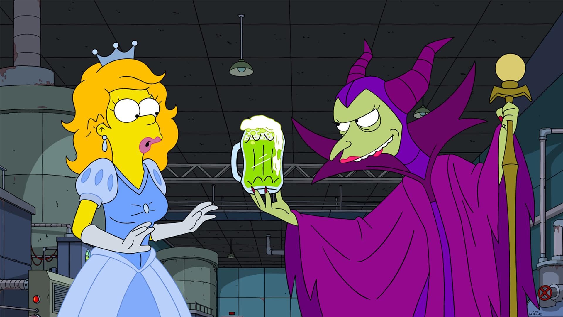 Still from Treehouse of Horror XXXI