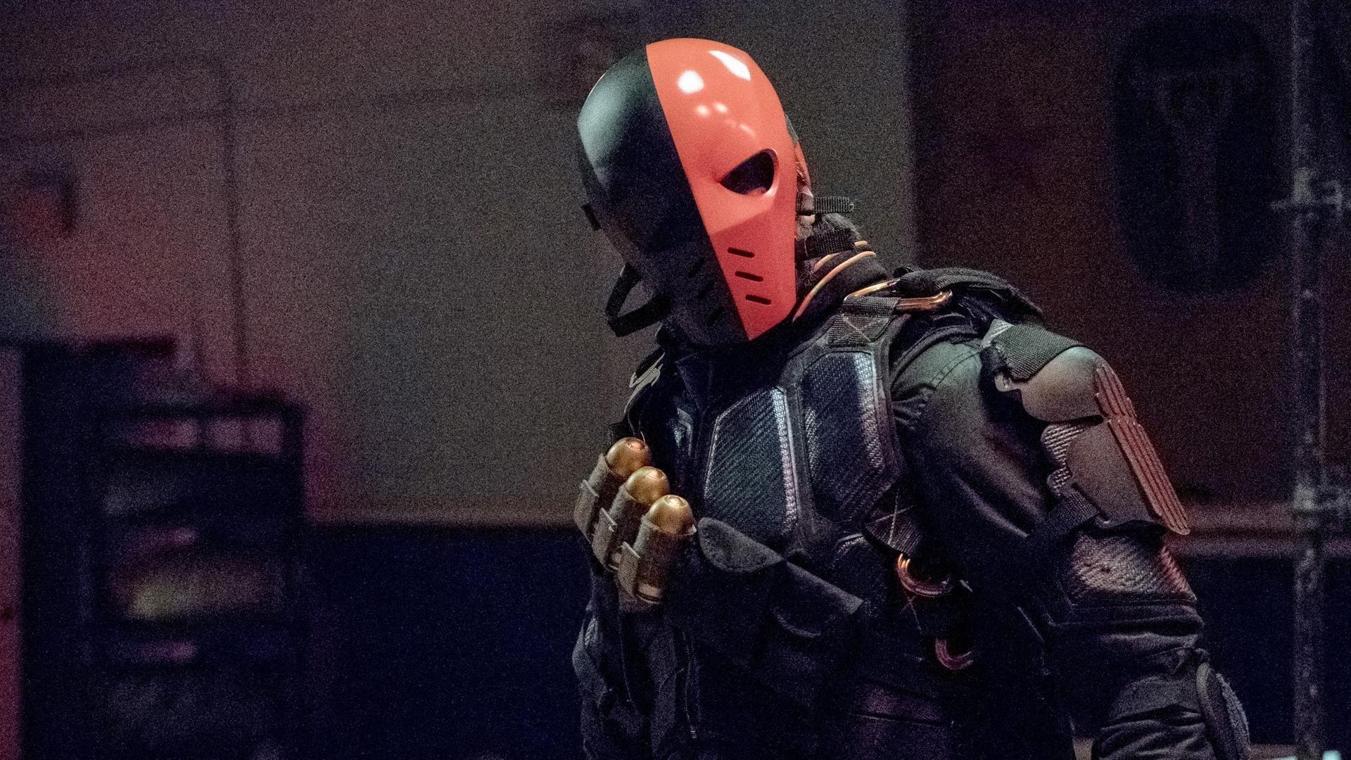 Still from Deathstroke Returns