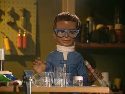 Still from The Brains Behind Thunderbirds