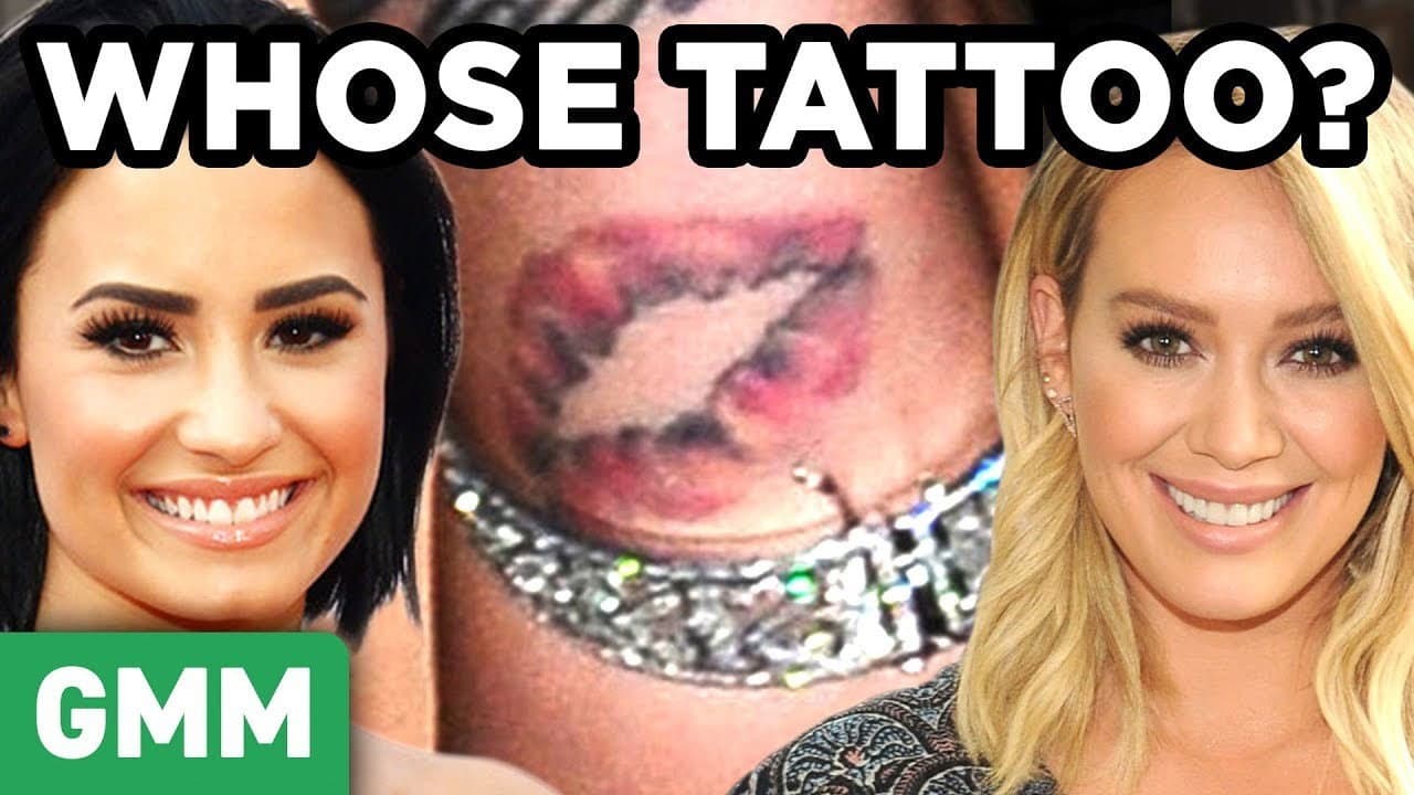 Still from Guess That Celebrity Tattoo (GAME)