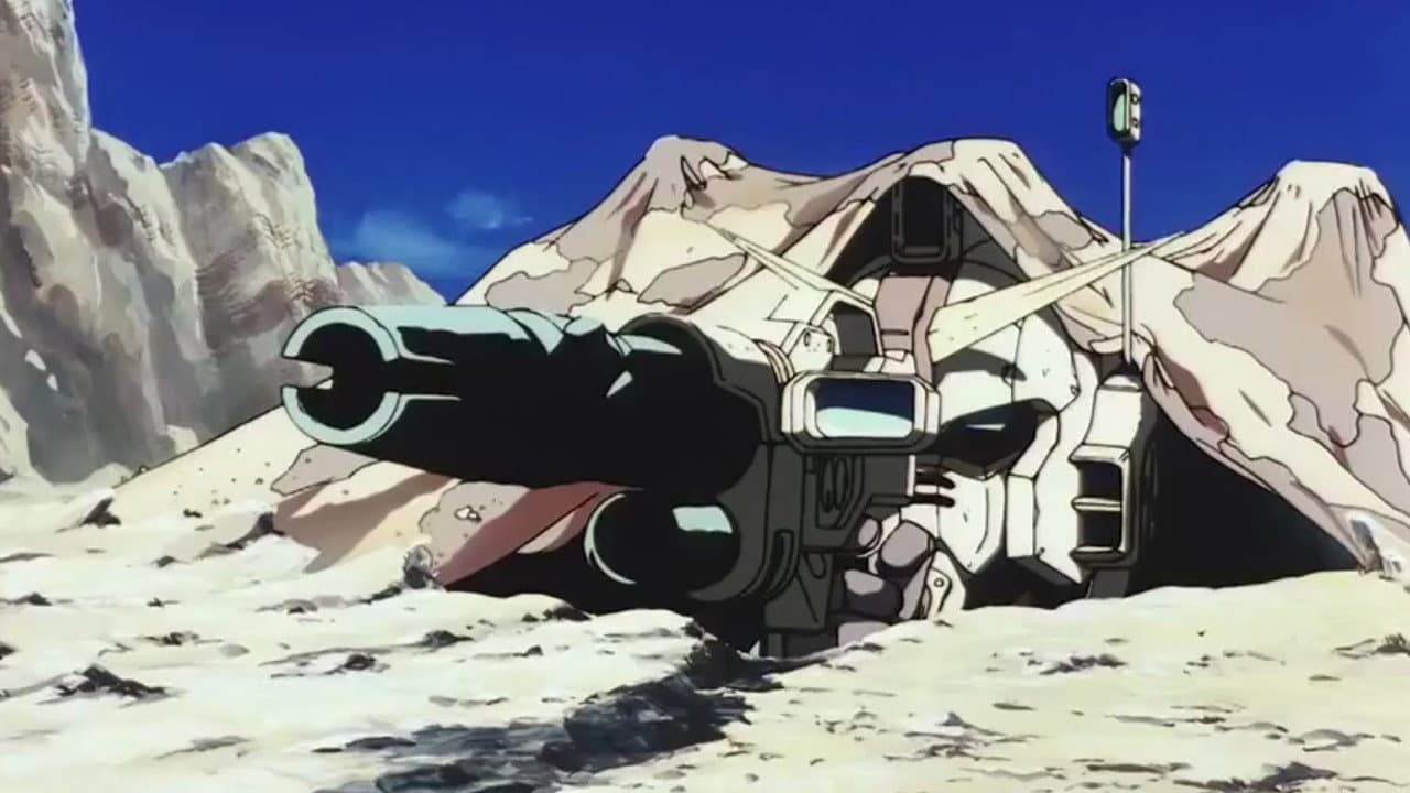 Still from Battle Line in the Burning Sand