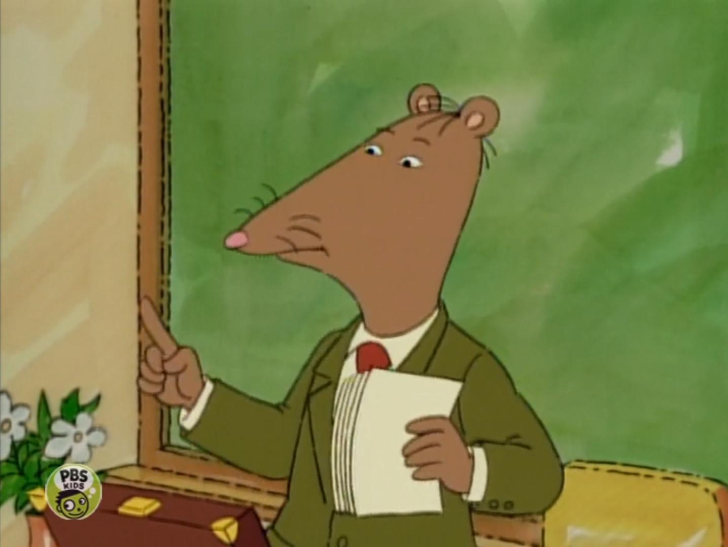 Still from Arthur and the Real Mr. Ratburn