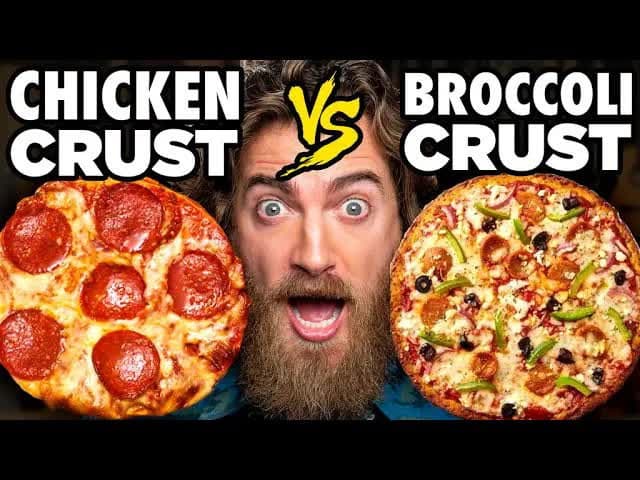Still from What's The Best Gluten Free Pizza? Taste Test