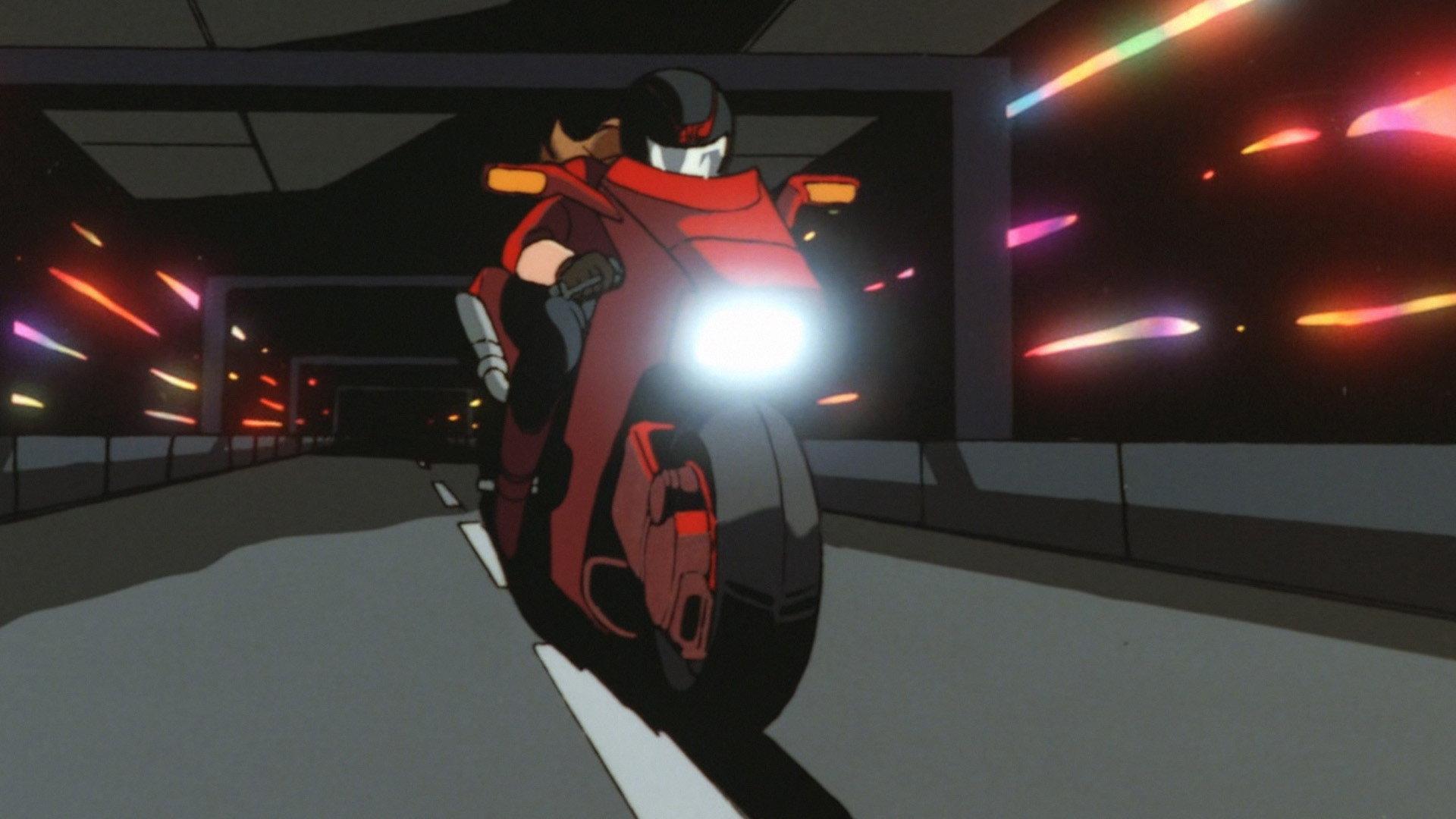 Still from Hurricane Live 2032 - Priss and the Replicants - Kizudarake no Wild
