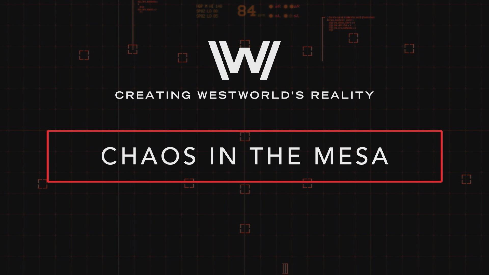 Still from Creating Westworld's Reality: Chaos In The Mesa
