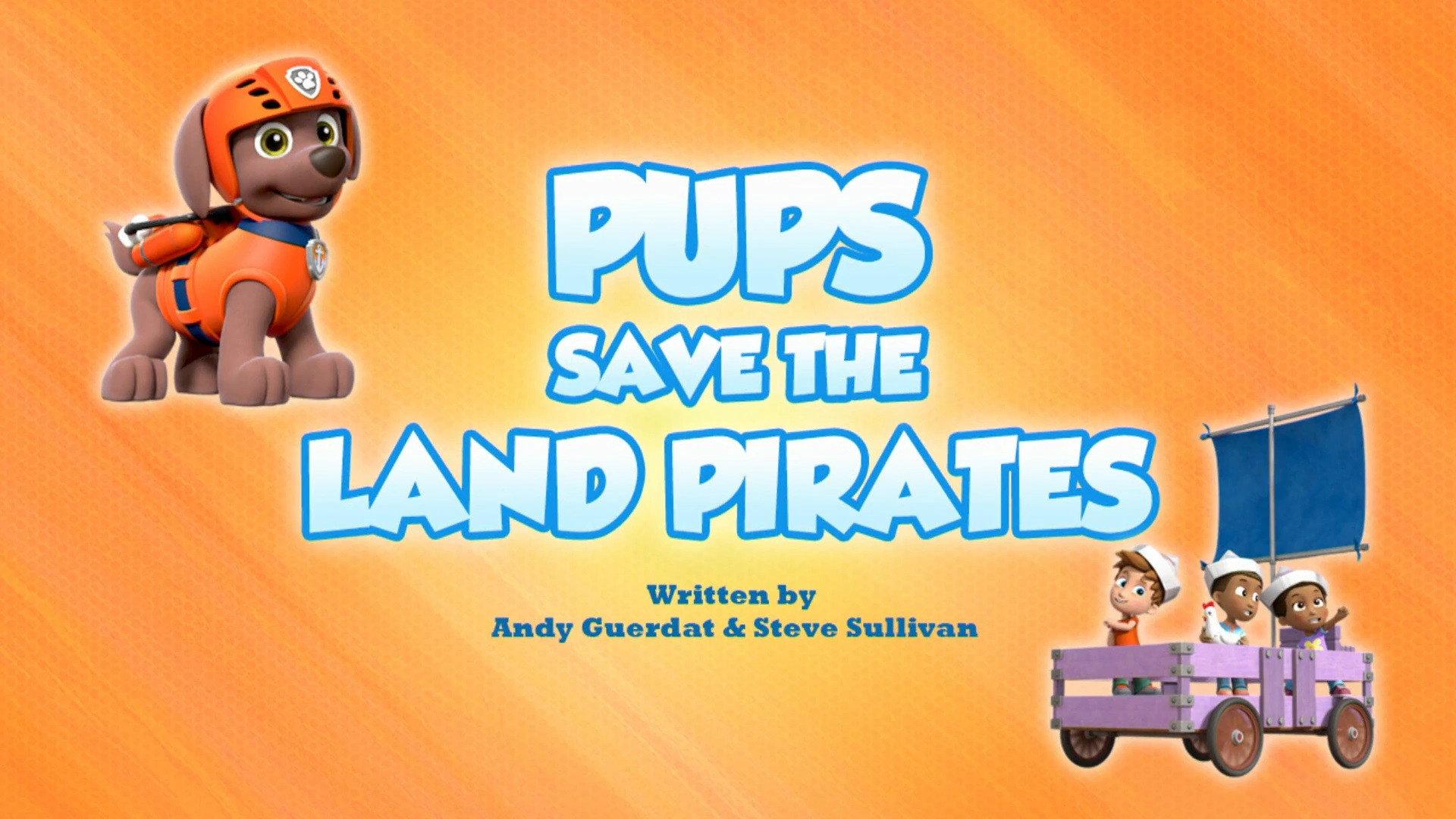Still from Pups Save the Land Pirates