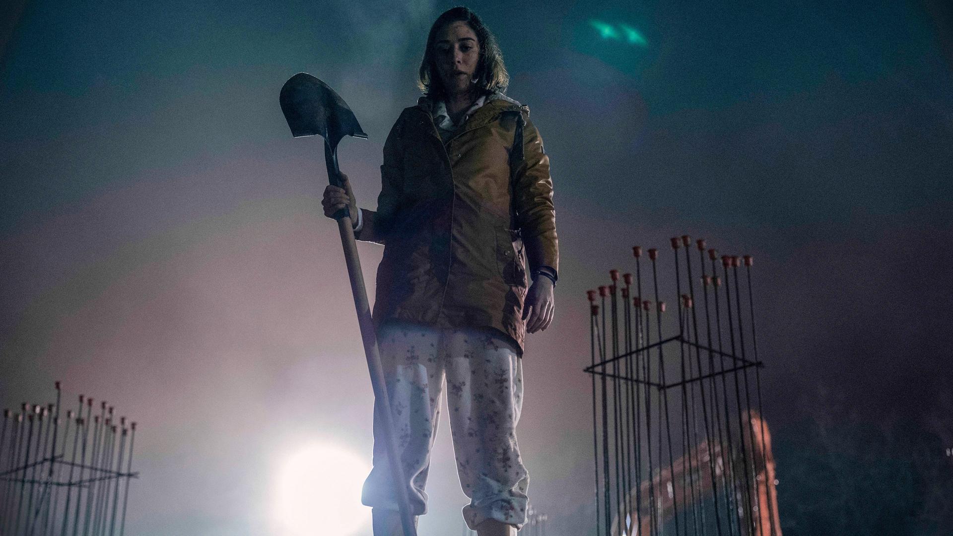 Still from Let the River Run
