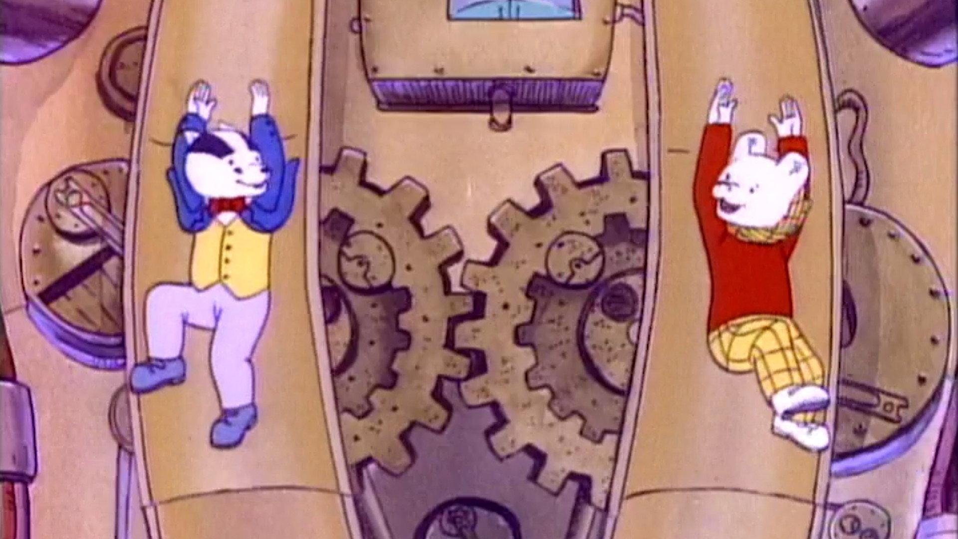 Still from Rupert and Bill in Gameland