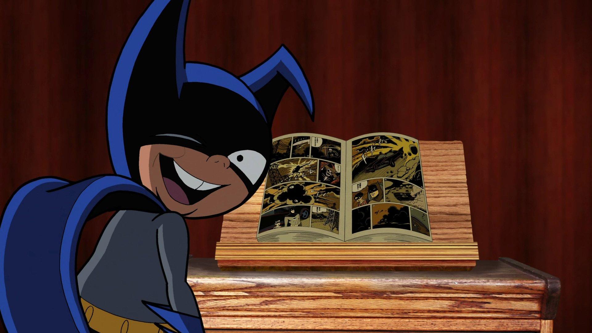 Still from Bat-Mite Presents: Batman's Strangest Cases!