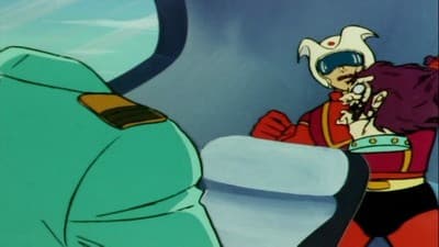 Still from The one who crossed the Devil's hand, Mazinger Z
