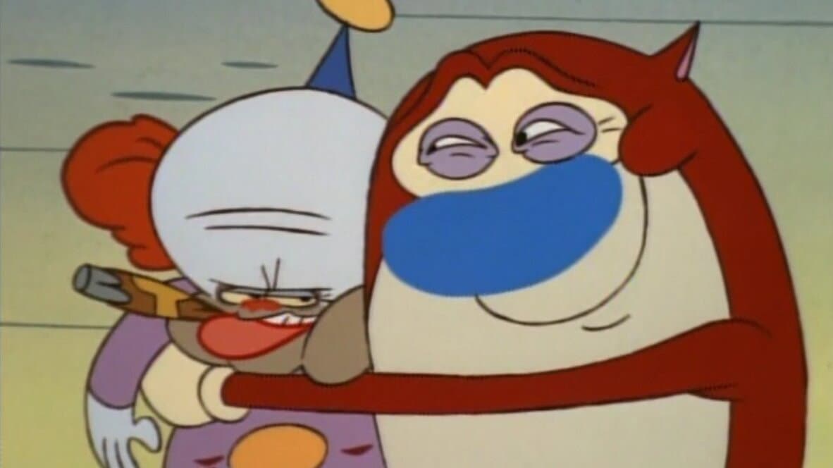 Still from Stimpy's Pet