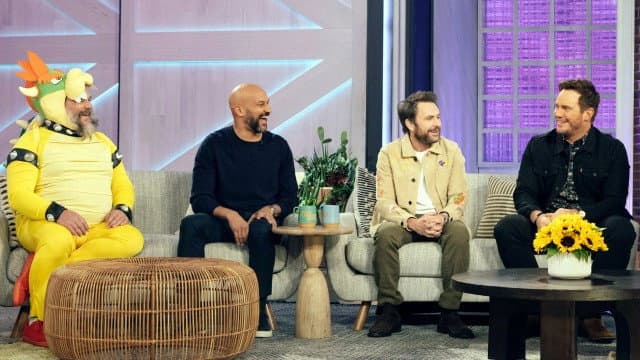 Still from Chris Pratt, Jack Black, Keegan-Michael Key, Charlie Day
