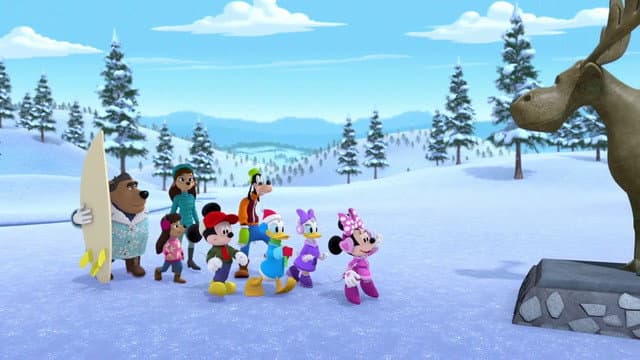 Still from Snow-Go With the Flow