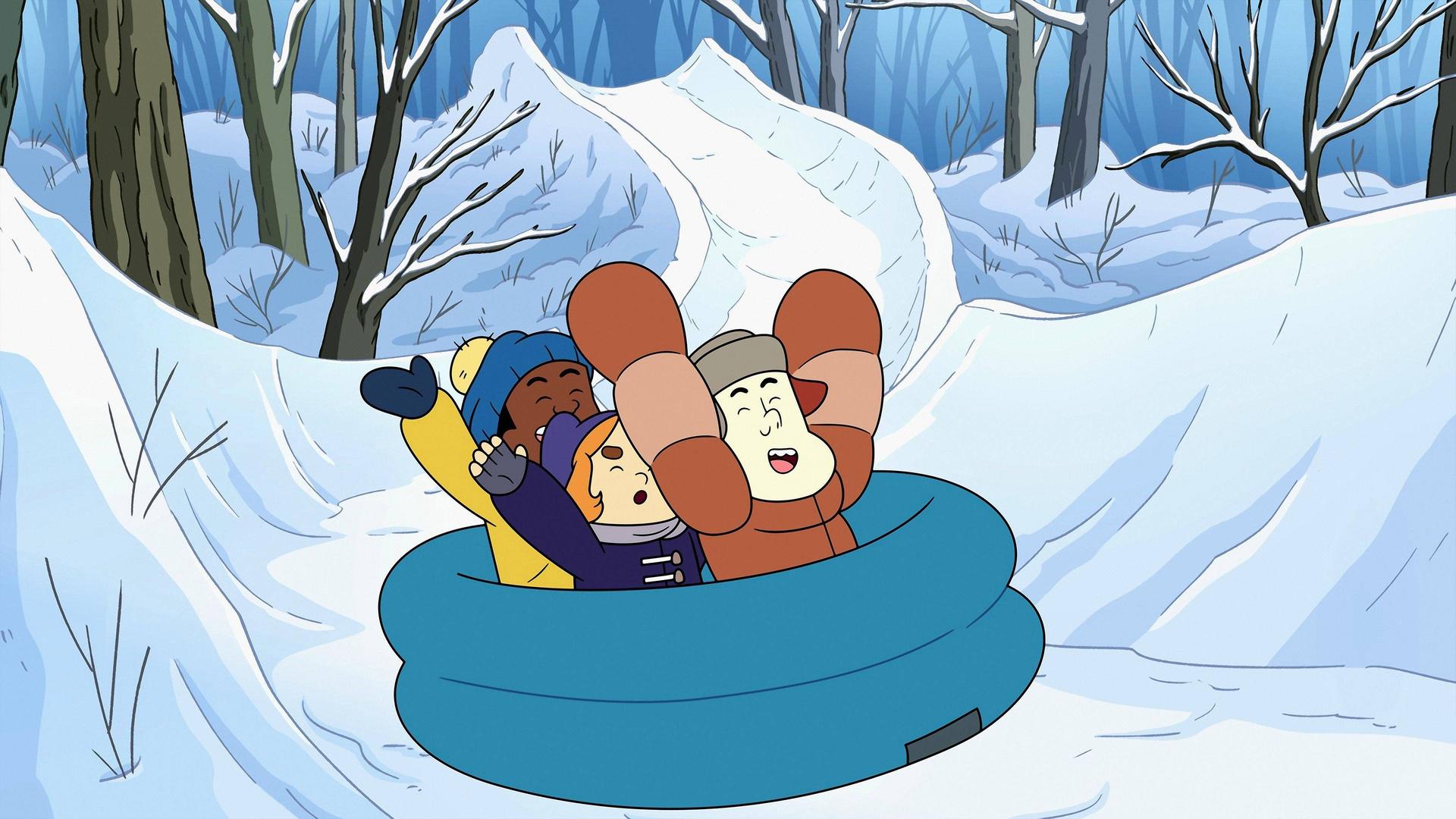 Still from Winter Creeklympics