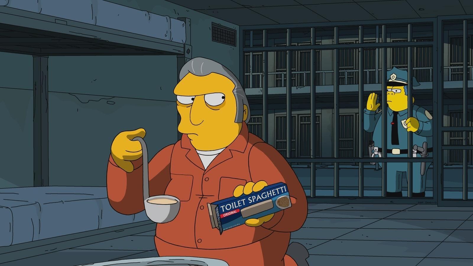 Still from The Fat Blue Line