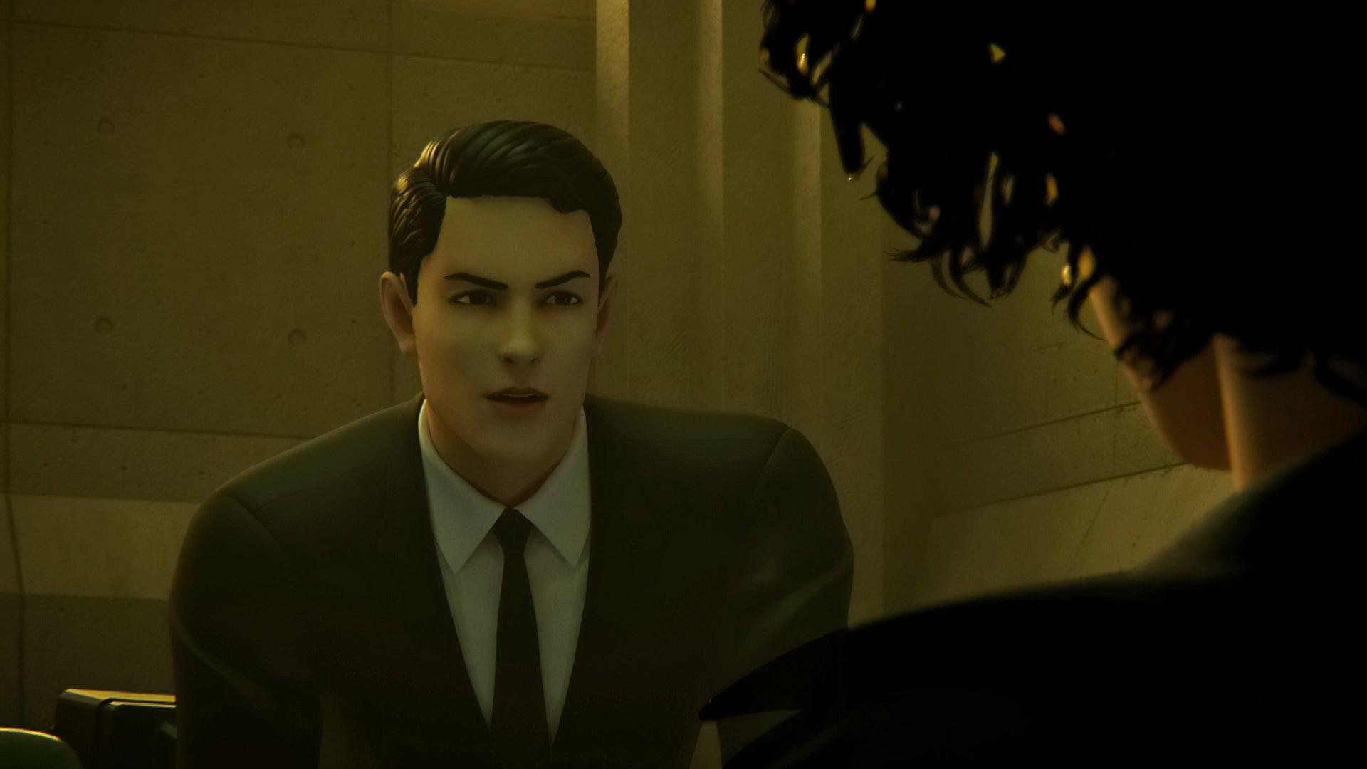 Still from The Davis Report