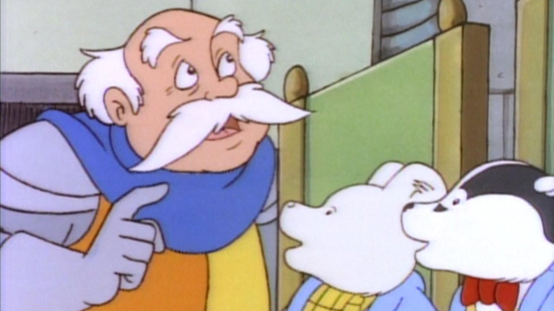 Still from Rupert and the Knight