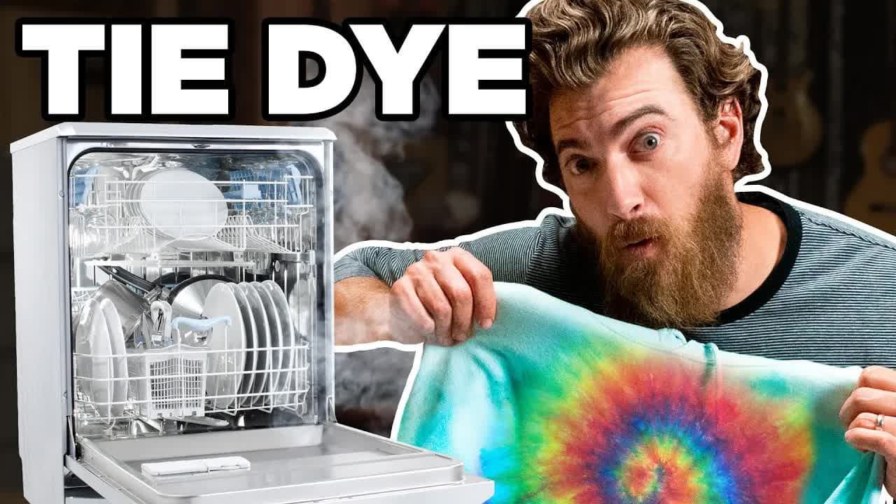 Still from Putting Weird Things In A Dishwasher (TEST)
