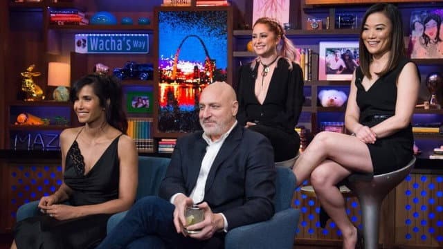 Still from Padma Lakshmi & Tom Colicchio