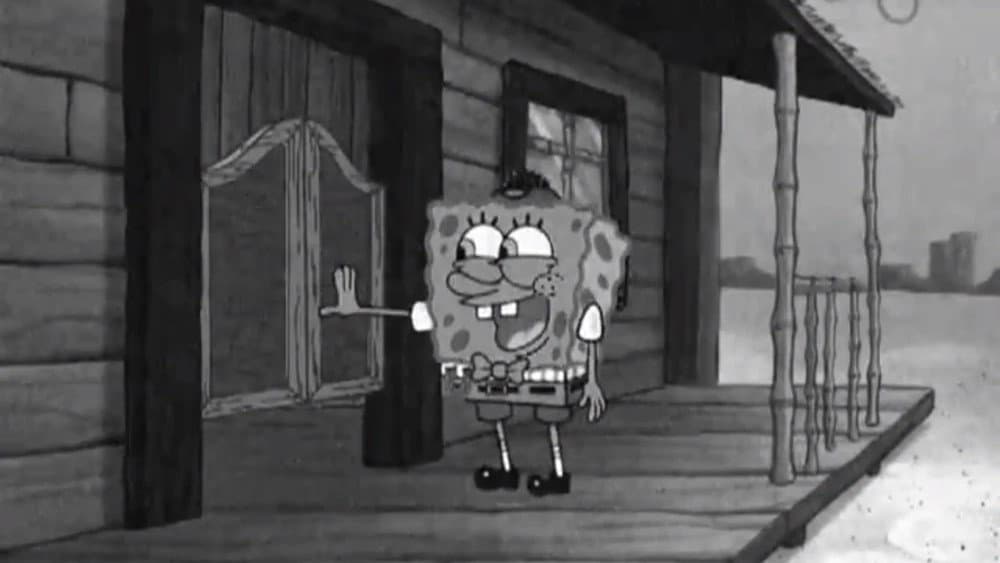 Still from Saloon Door Sorrows