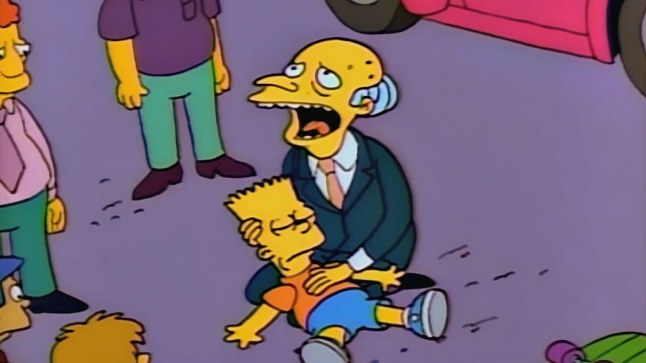 Still from Bart Gets Hit by a Car