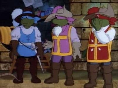 Still from Four Musketurtles