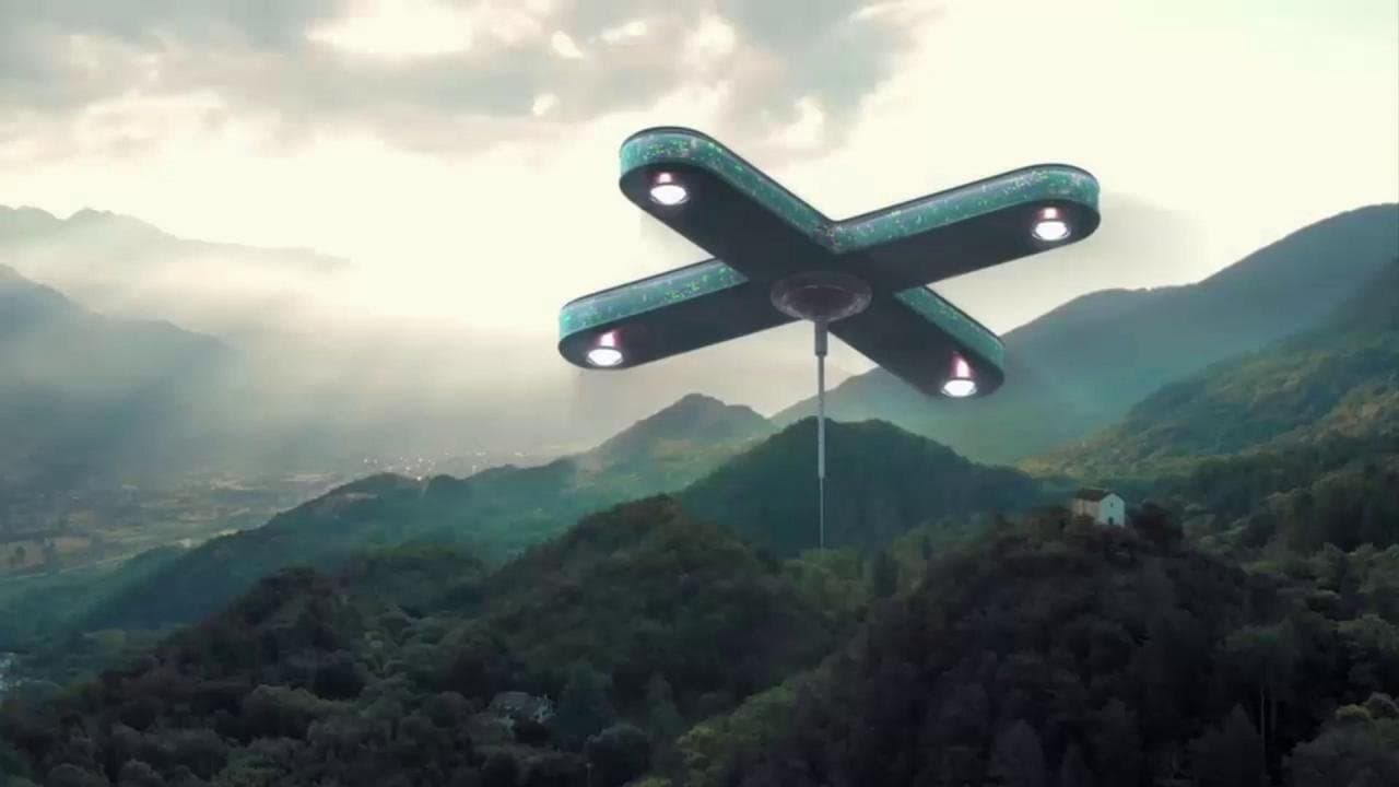 Still from The Alien Mountain