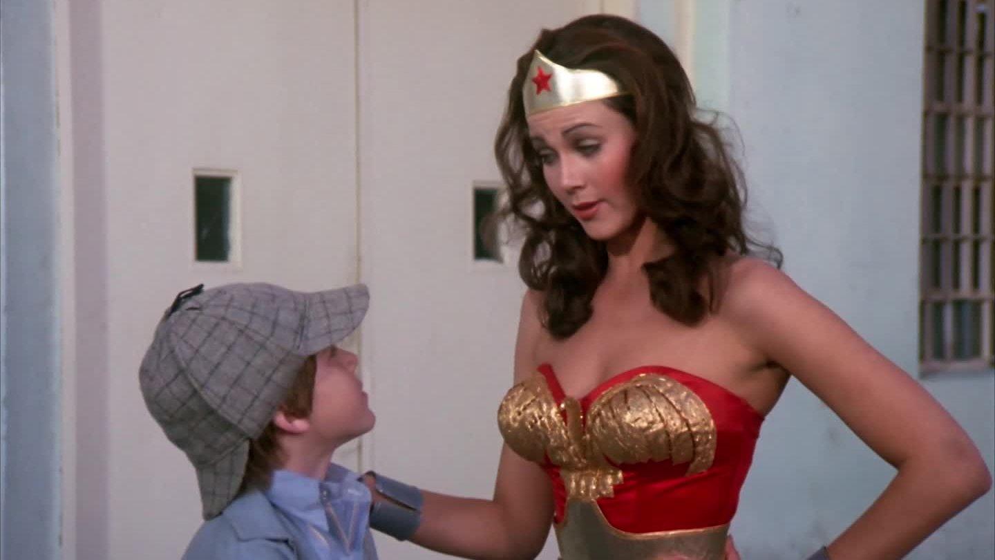 Still from Wonder Woman Meets Baroness Von Gunther