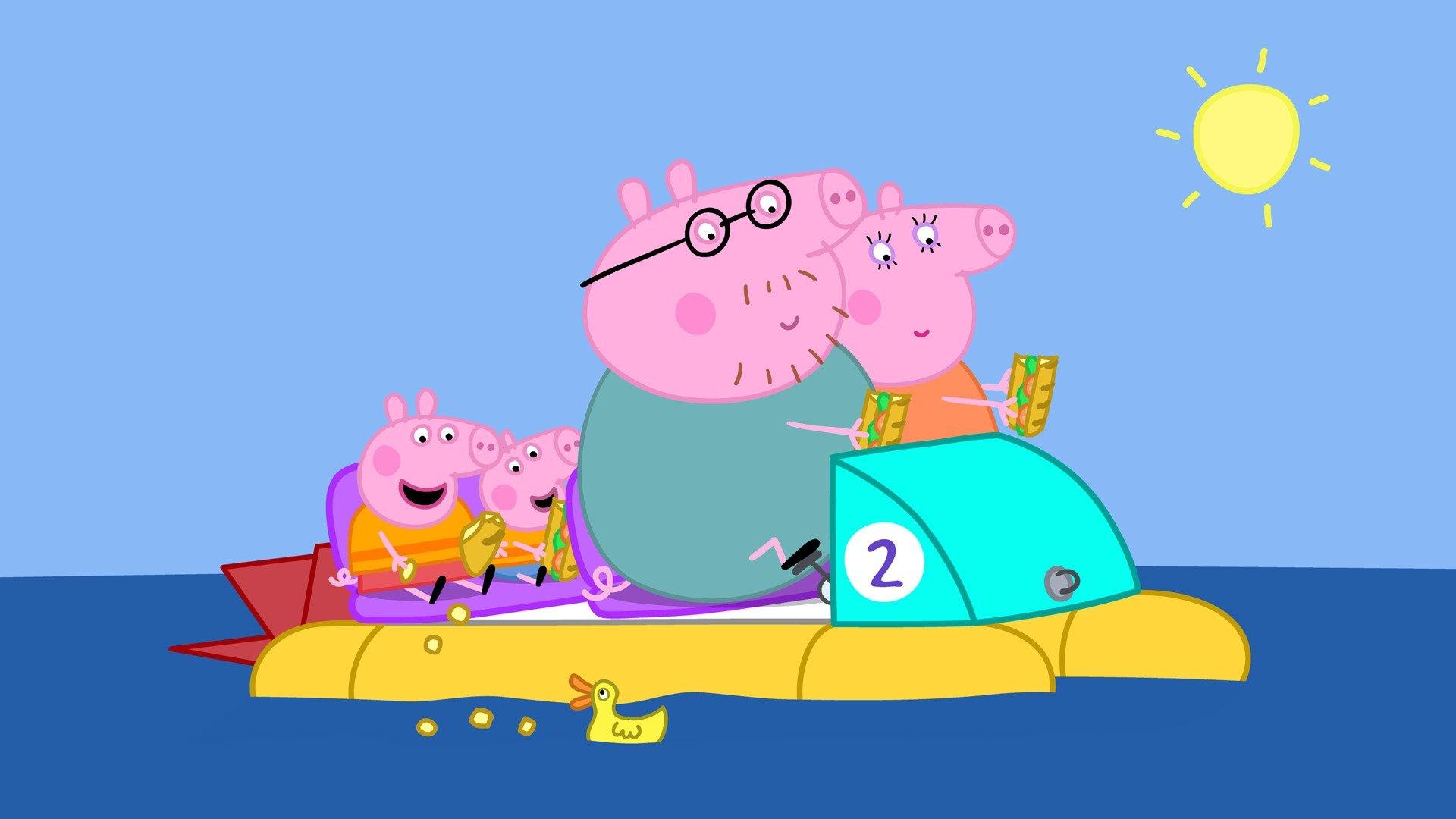 Still from Going Boating