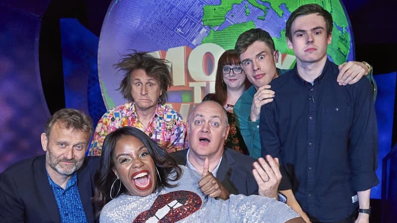 Still from Angela Barnes, Ed Gamble, London Hughes, Rhys James, Milton Jones