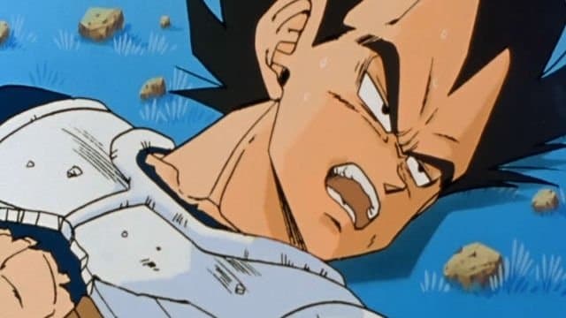 Still from Defeat Frieza, Goku! The Tears of the Proud Saiyan Prince!
