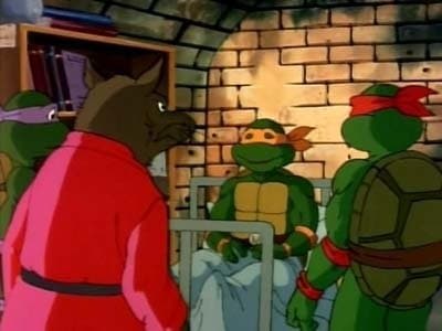Still from Michaelangelo Meets Mondo Gecko