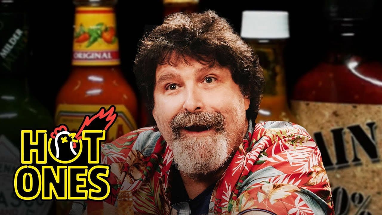 Still from Mick Foley Has an Inferno Match Against Spicy Wings
