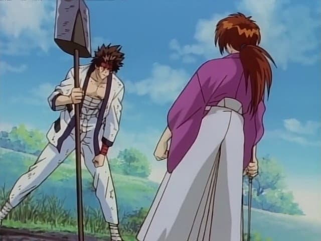 Still from The Reverse-blade Sword vs. the Zanbatou: Beyond the Battle