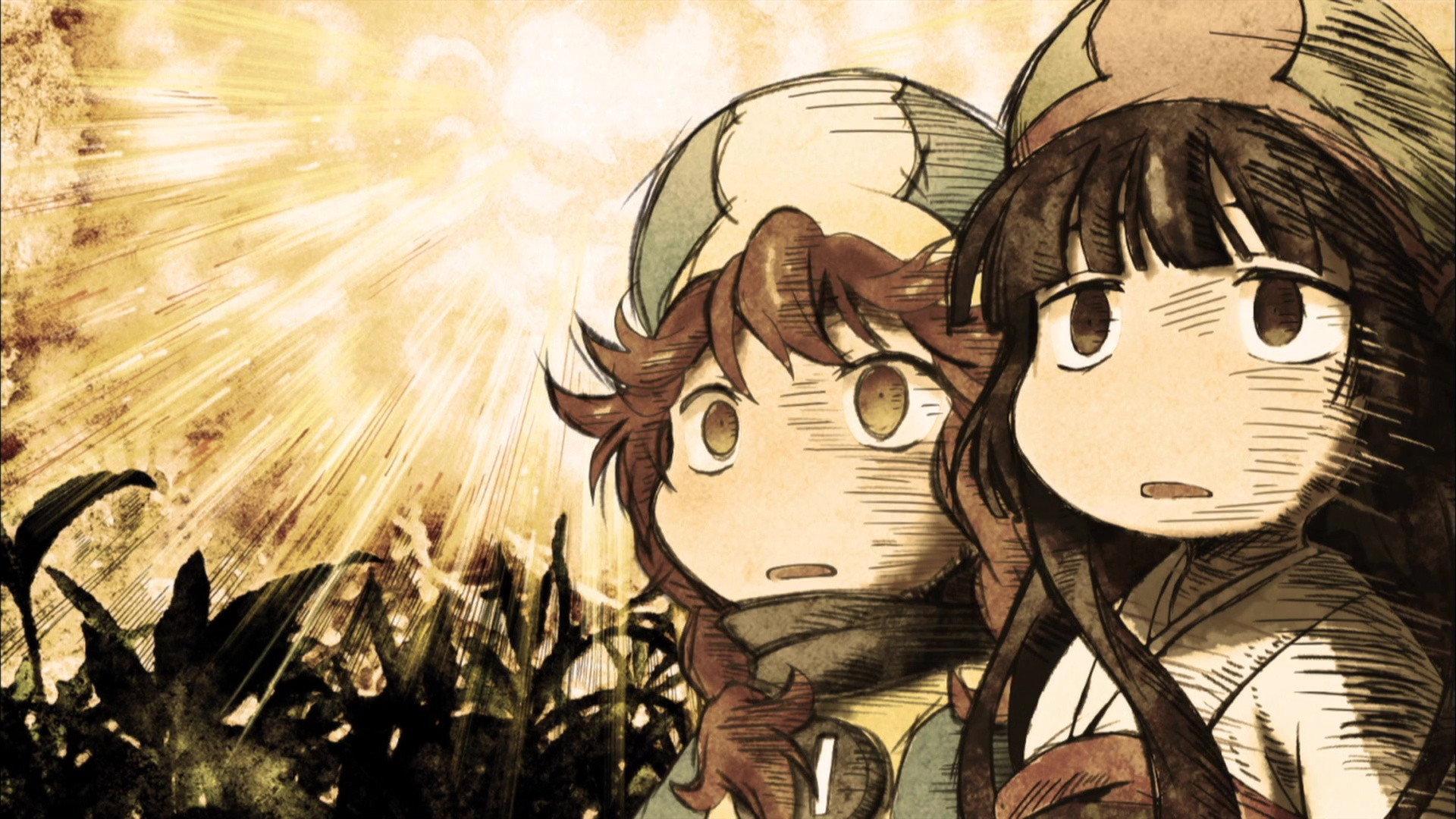 Still from Starlit Sky and Ponkan / Work Day