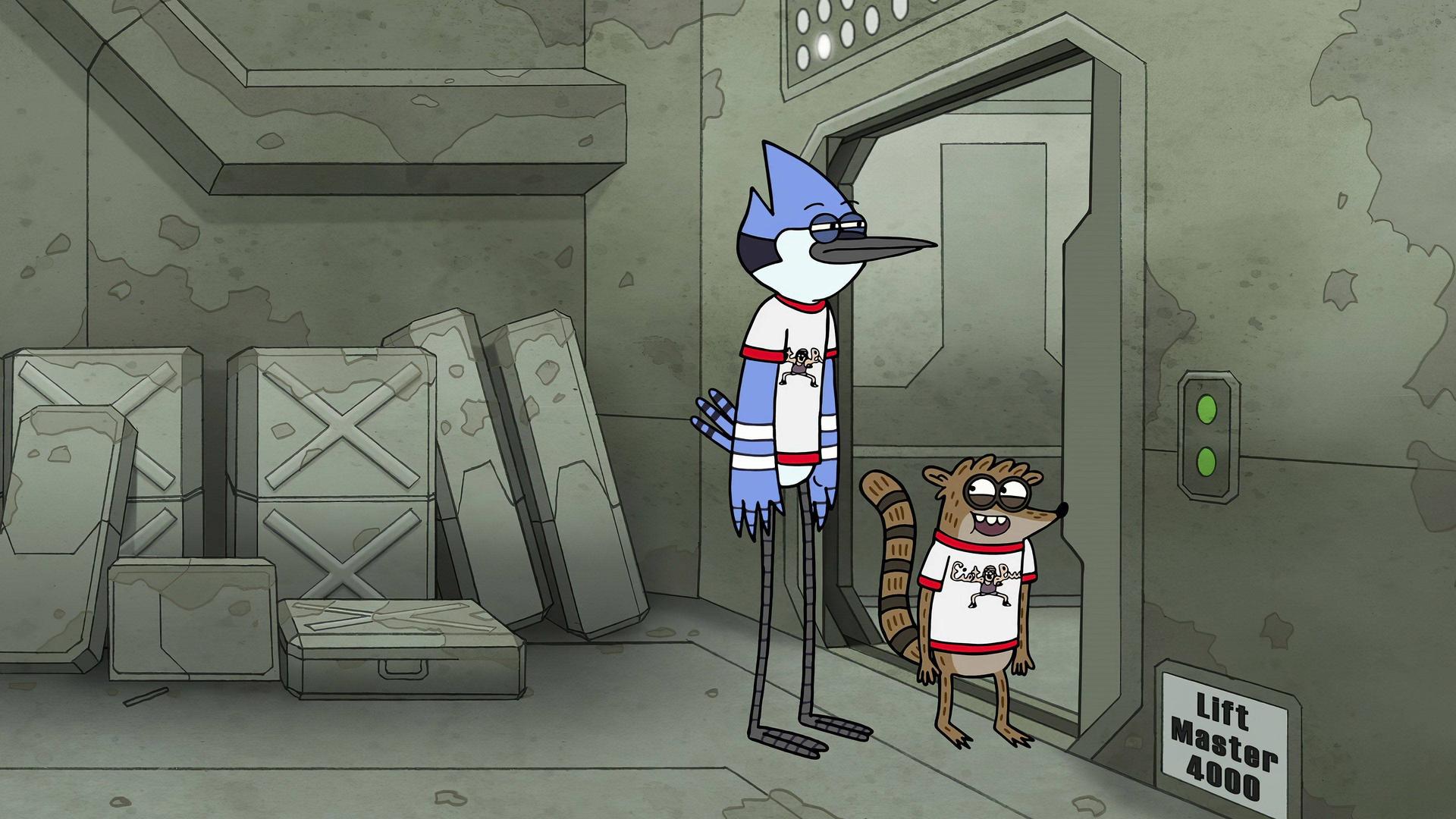 Still from Stuck In an Elevator