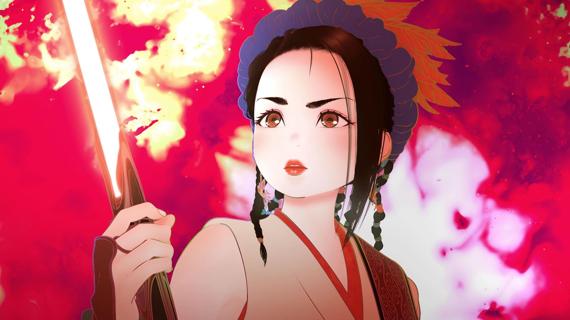 Still from The Bird of Paradise