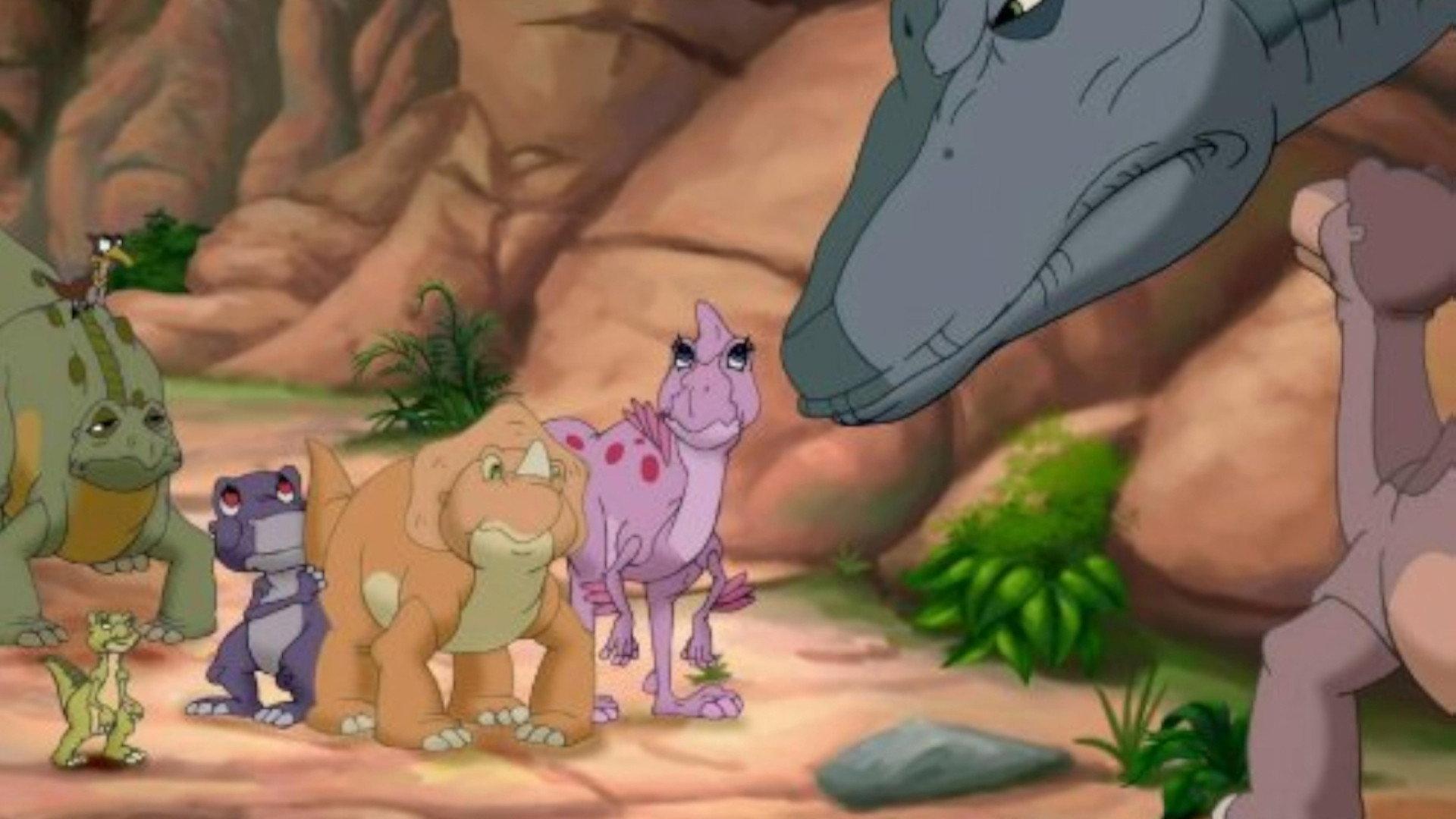 Still from The Lone Dinosaur Returns