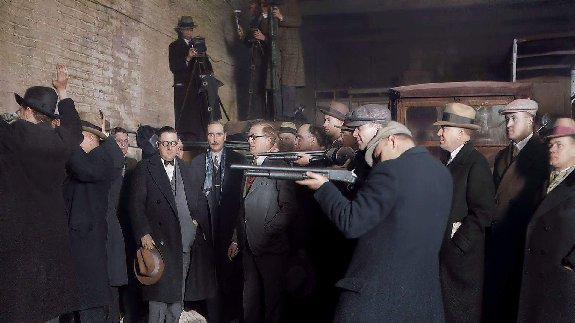 Still from The Valentine's Day Massacre