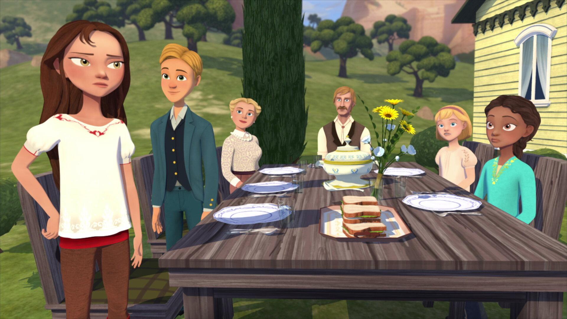Still from Lucky and Her Super Amazing and Fun Cousin Julian