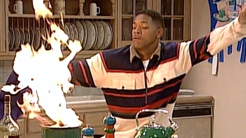 Still from Burnin' Down the House
