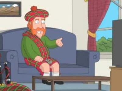 Still from A Scotsman Who Still Can't Watch a Movie Without Shouting at the Screen