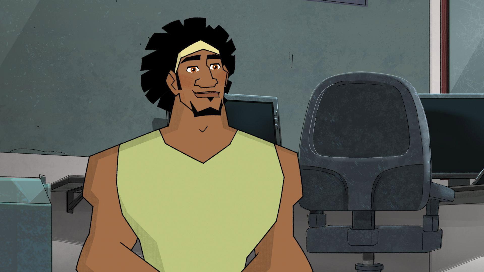 Still from Baymax and Wasabi